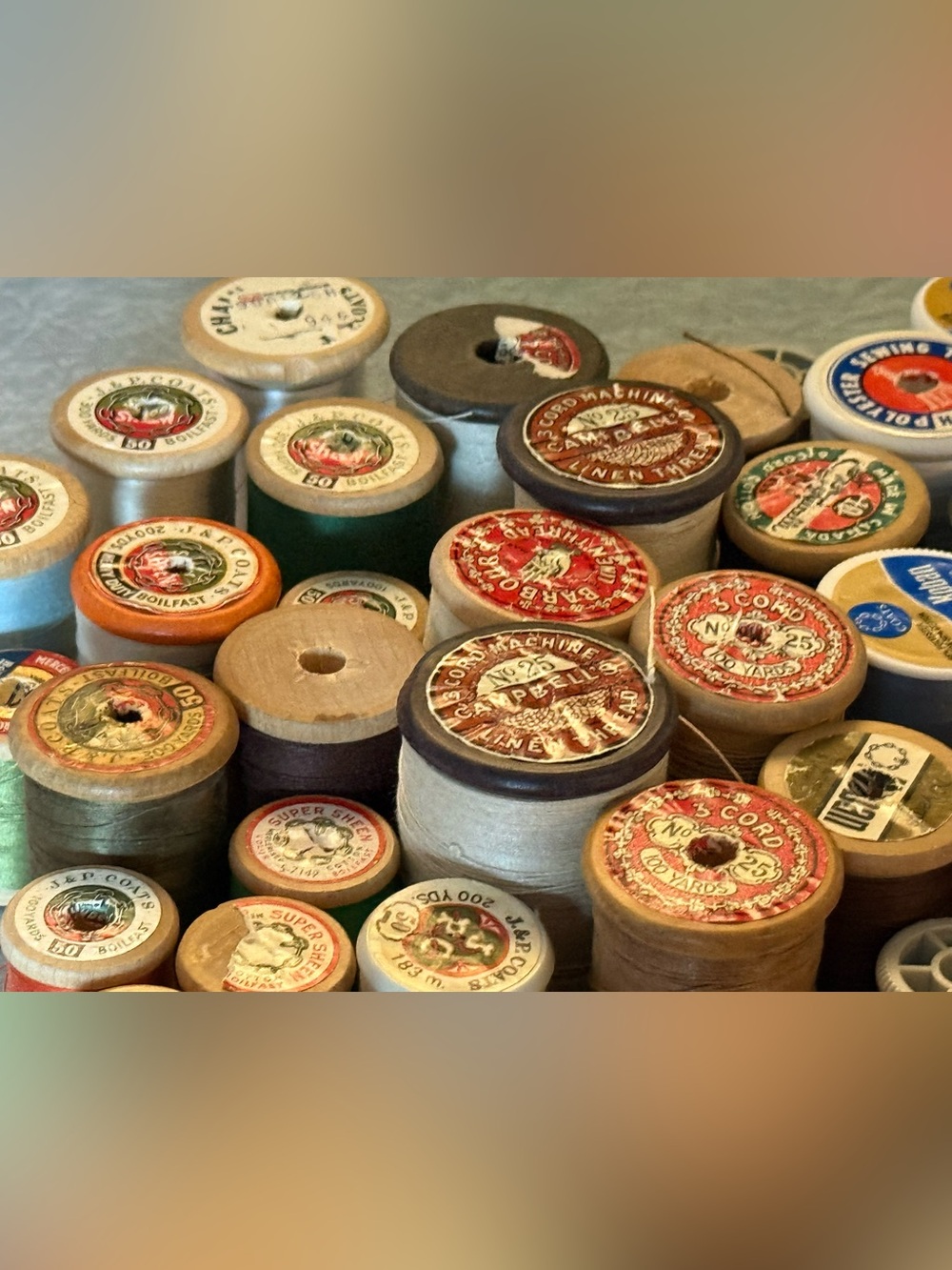 Vintage Thread Spool Collection - Picture 6 of 7